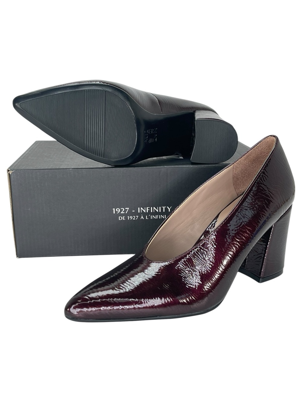Naturalizer Perry Wine Slip On Womens Heels Size 6.5M - Picture 11 of 12